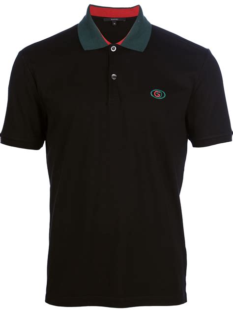 black gucci polo